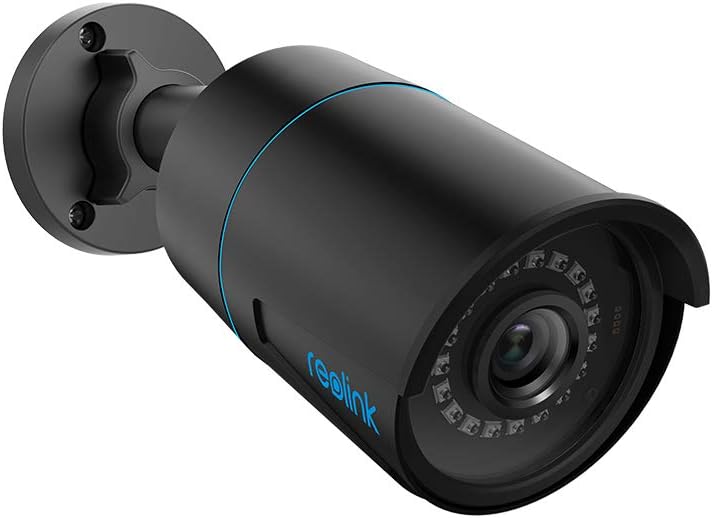 5MP Black Outdoor PoE IP Security Camera Y97903
