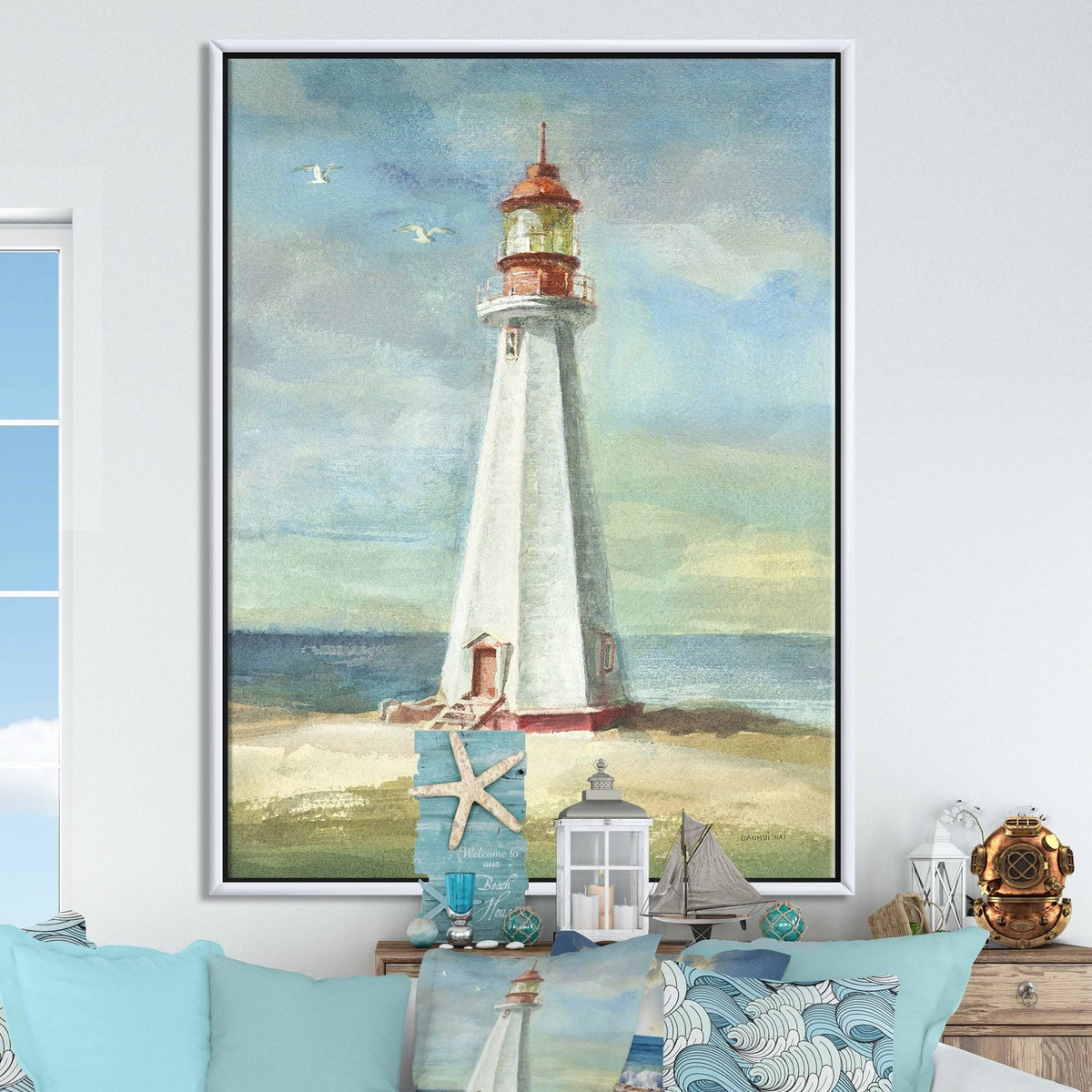 Framed Canvas H6900