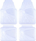 4-Piece Universal Fit Rubber Car Floor Mats W989