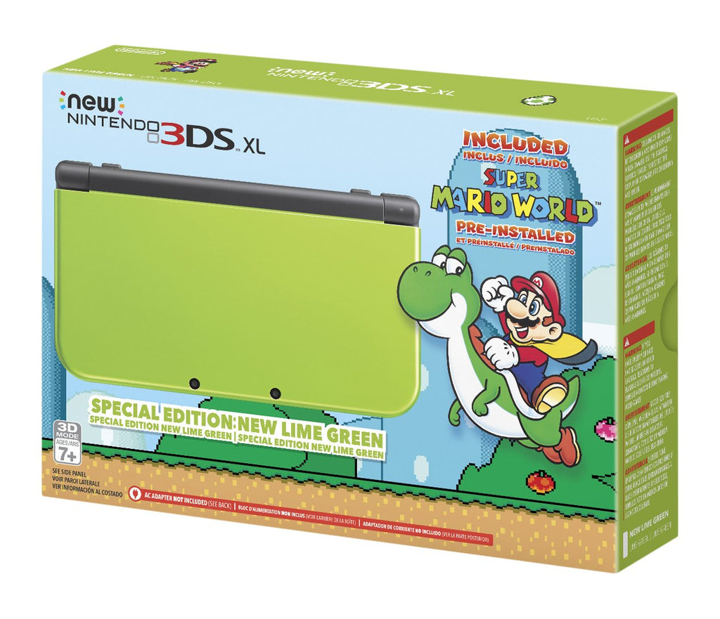 New Lime Green Nintendo 3DS XL D849