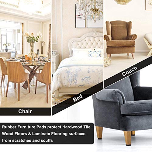 48pcs Non Slip Self Adhesive Rubber Furniture Pads R26221