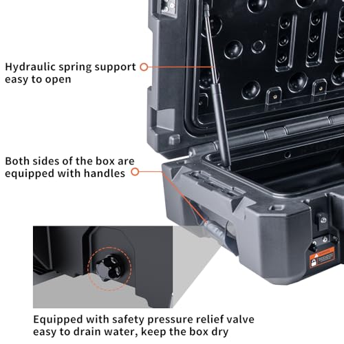 98L Waterproof Car Roof Storage Case C39966