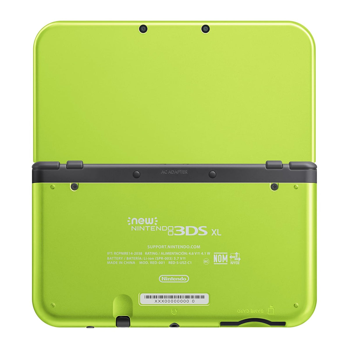 New Lime Green Nintendo 3DS XL D849
