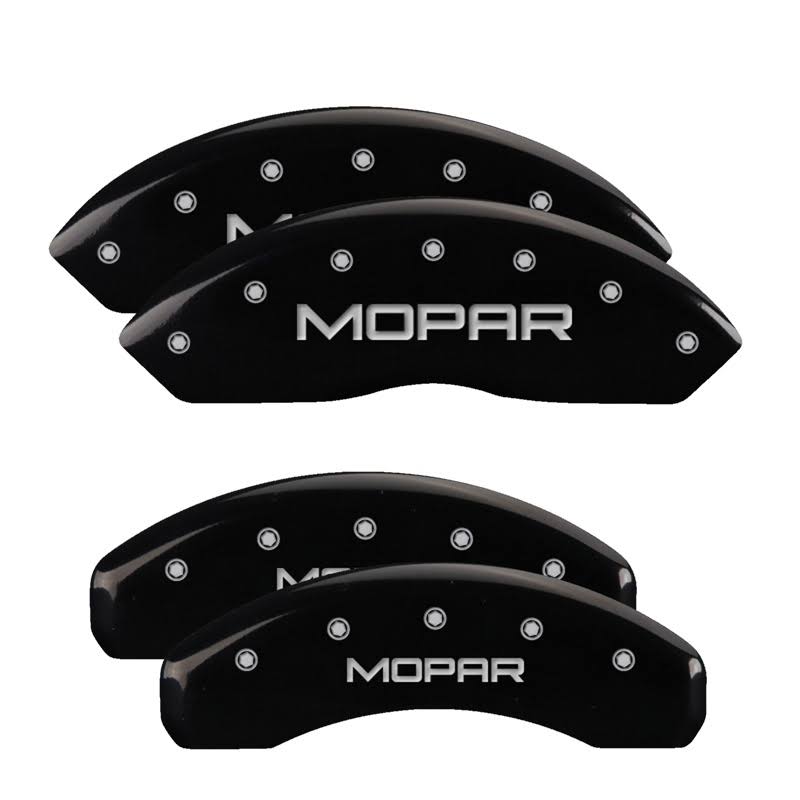 4 Caliper Covers Engraved Front & Rear Yellow Finish Black Char X457008
