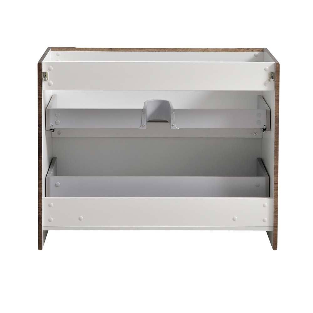 Glossy White Free Standing Bathroom Cabinet V1836