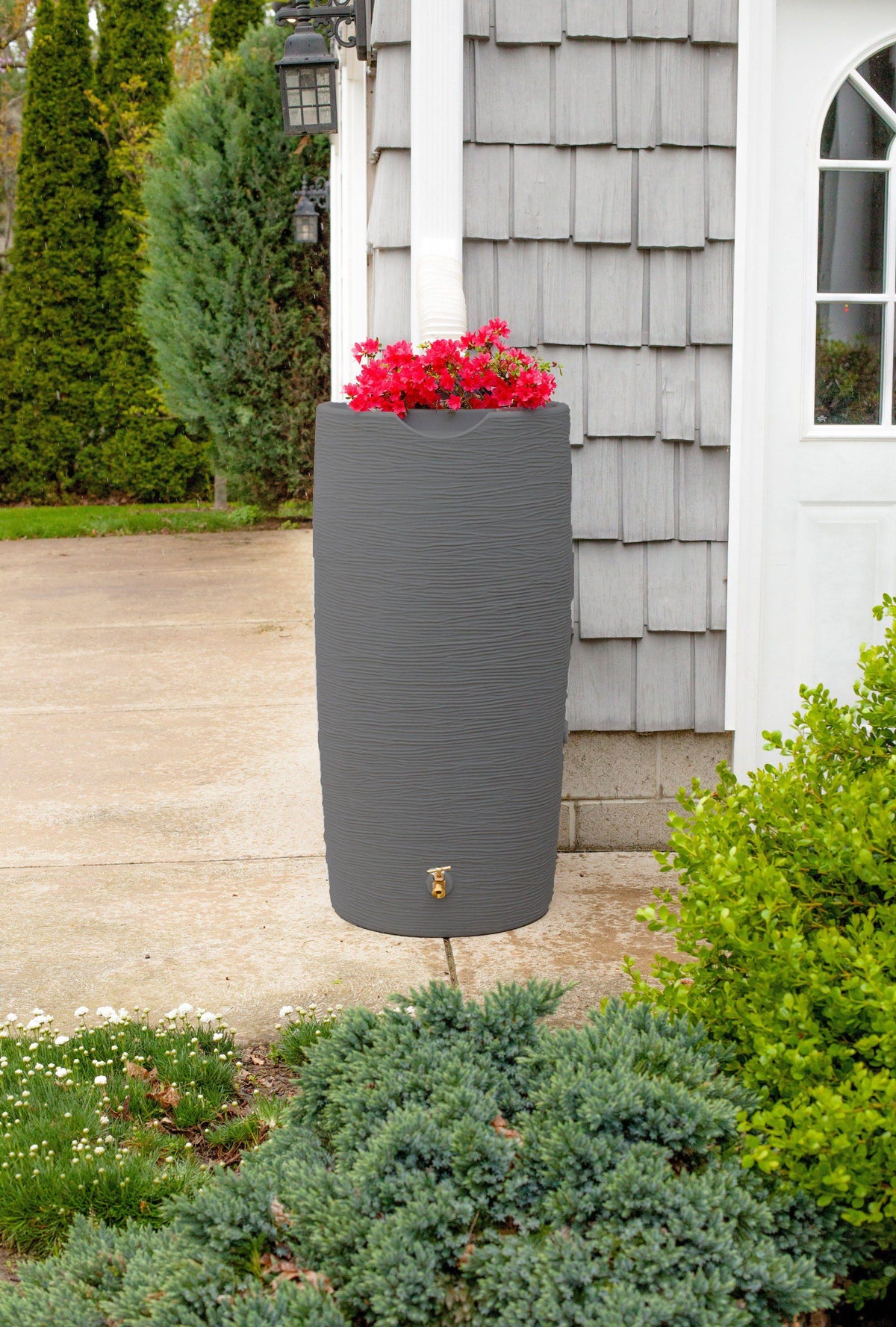 50 Gal Stone Rain Saver - Black R520682