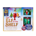 Boy with Blue Eyes Posable Christmas Elf and Storybook P803