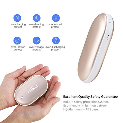 Rechargeable Hand Warmer 5200mAh Double-Sided Electric Hand Warmer Power Bank E9440