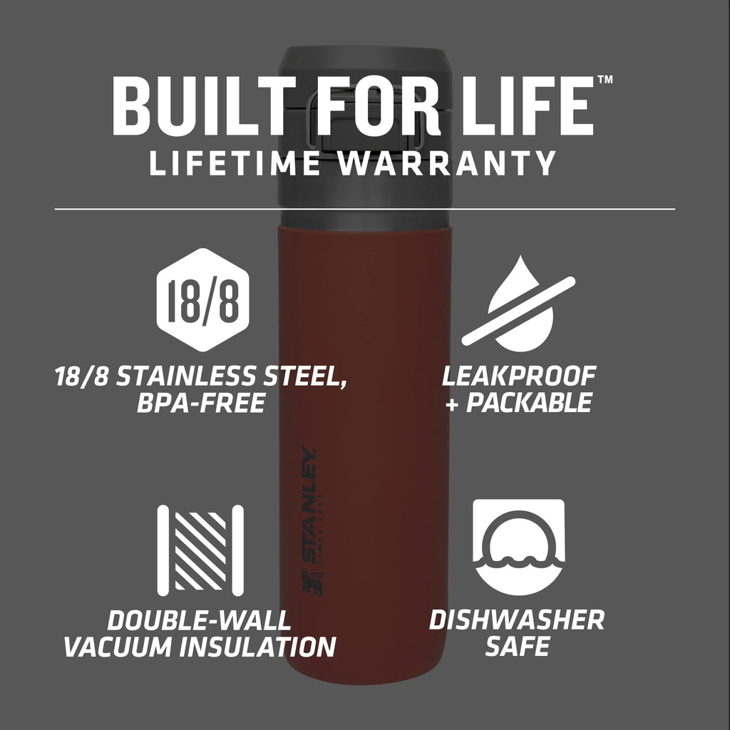 24 oz Insulated Stainless Steel Water Bottle W38948