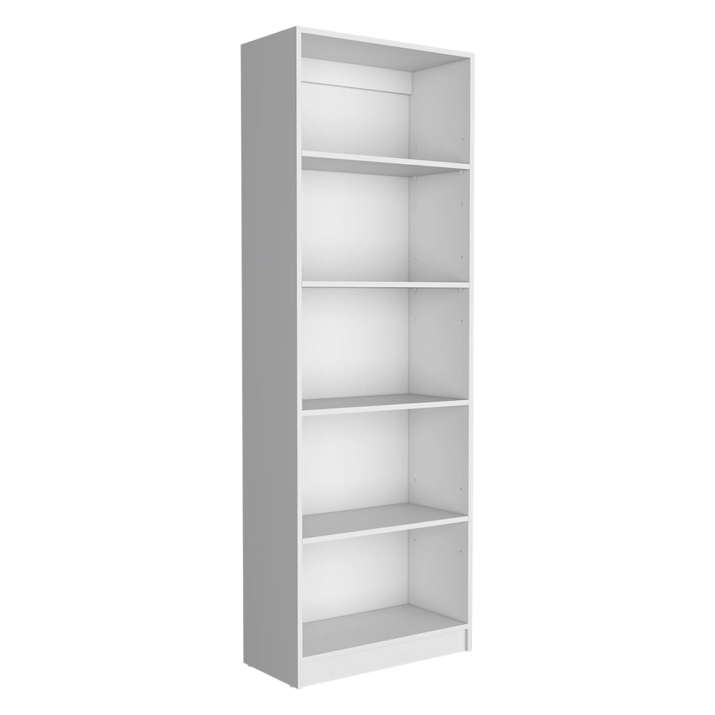 3 Piece Living Room Set with 3 Bookcases, White Y522