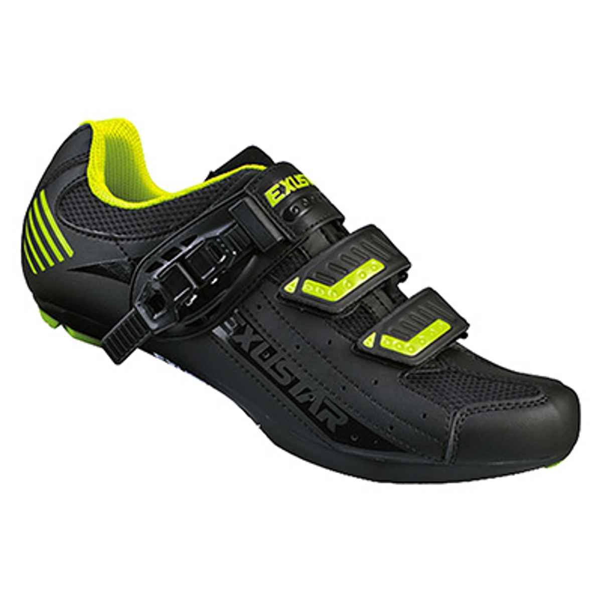 Black/Green Cycling Shoes I7198