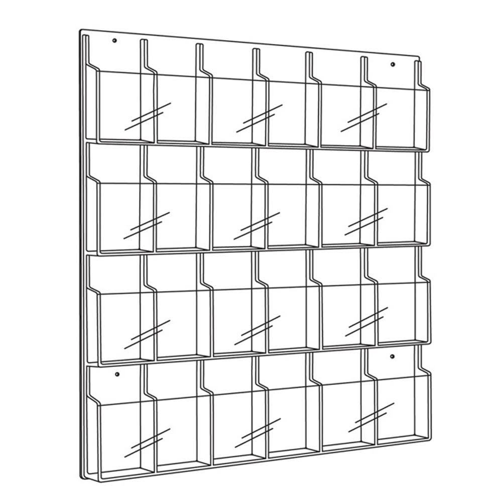 Clear Pamphlet Display E637595