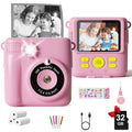 Kids Instant Print Camera with 32GB Card Purple T178