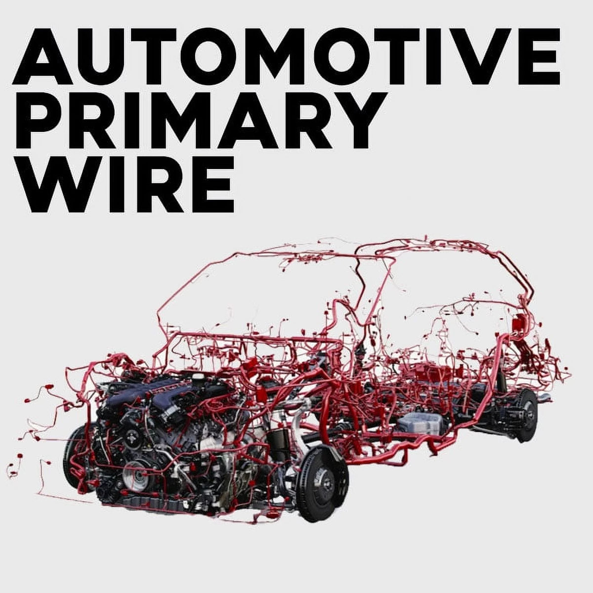 14 Gauge Automotive Primary Wire Red & Black 500ft Q32379