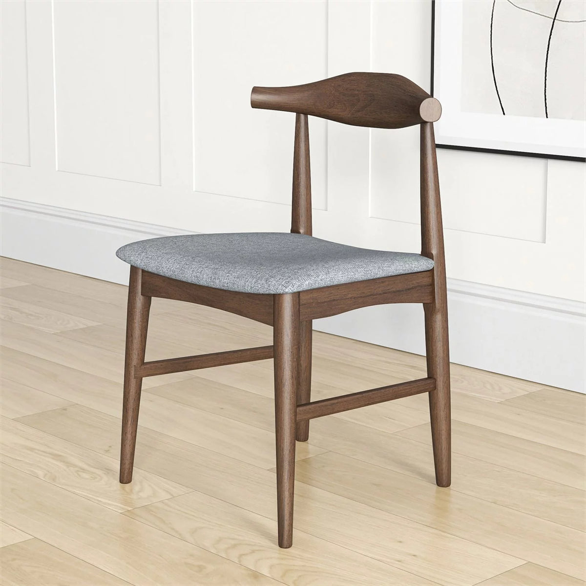 Gray Fabric Dining Chair H6287