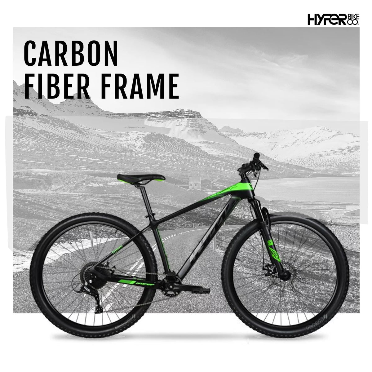 Carbon Fiber Men's Mountain Bike W4002