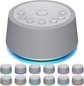 White Noise Sound Machine 32-Level Volume 30 Sounds 12 Colors Light P421659