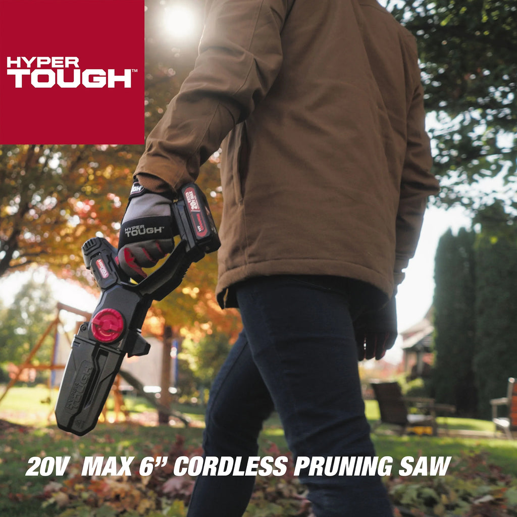 20-Volt 6-inch Mini Chainsaw with Battery and Charger U195