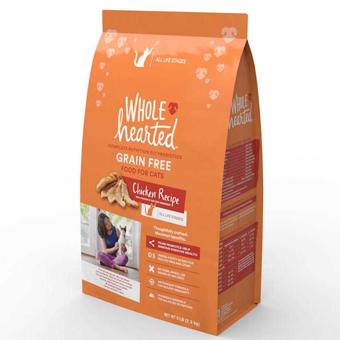 Grain Free Chicken Formula Dry Cat Food F199918