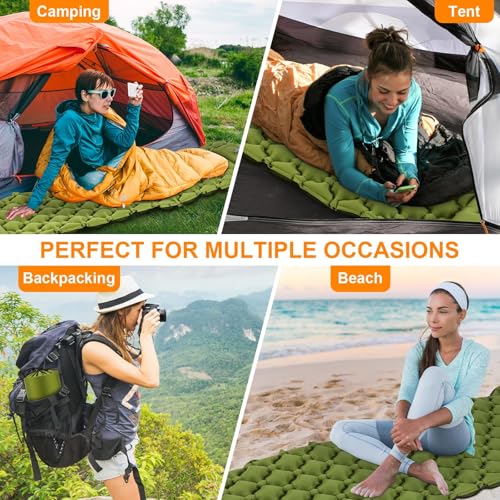Double Self Inflating Sleeping Pad for 2 Person U2630
