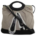 Pre-Owned Nylon Leather Handbag Shoulder Bag Z857136