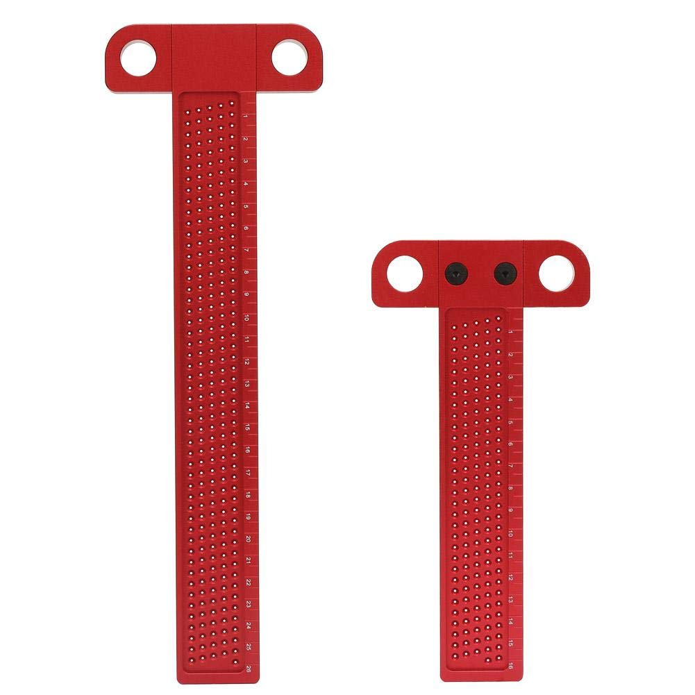 Woodworking Scriber Carpentry Marking Tool Aluminum Alloy Ruler W804