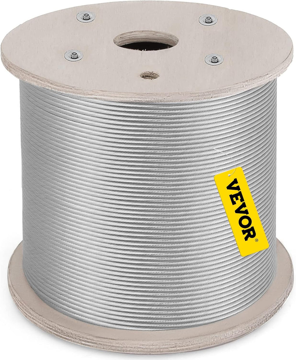 304 Stainless Steel Cable 1/4 Inch 7 X 19 Steel Wire Rope 200Feet T559