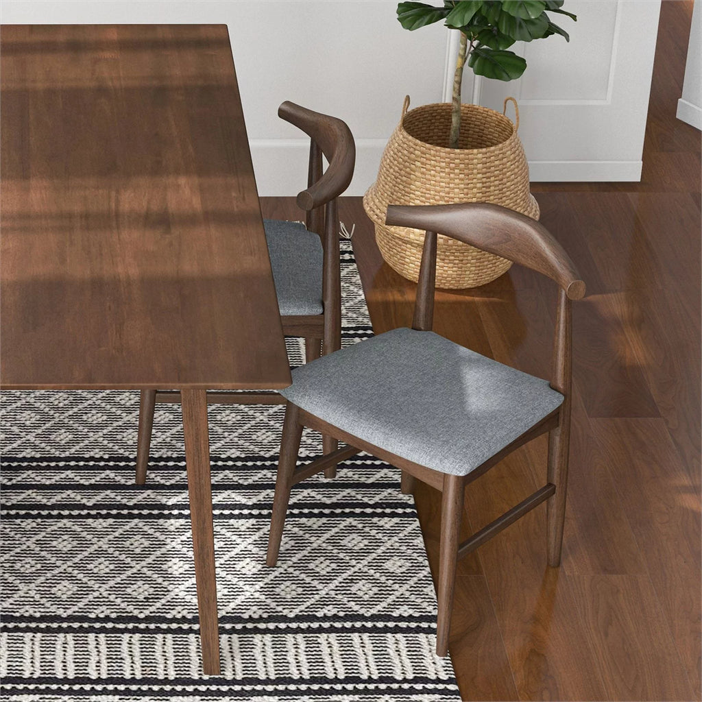 Gray Fabric Dining Chair H6287