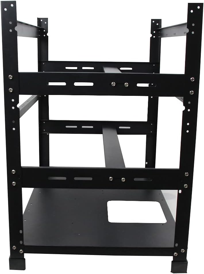 3 Layers Open Mining Frame for 12 GPU Server Rack Y402455
