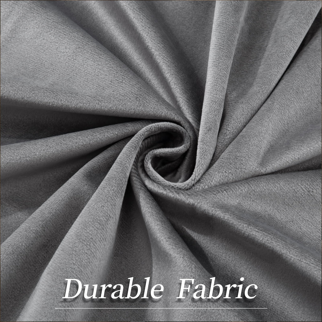 2 Piece Blackout Velvet Curtains Z84243