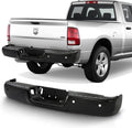 Chrome Rear Bumper Black Step Pad V673