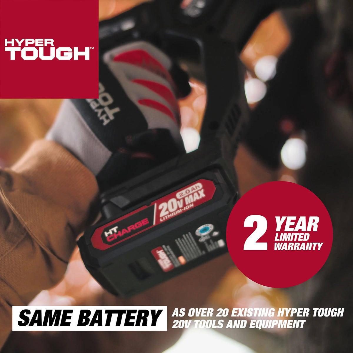 20-Volt 6-inch Mini Chainsaw with Battery and Charger U195