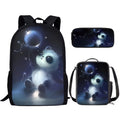 Panda Backpack Set with Lunch Bag and Pencil Case, 3-Pieces Q64994