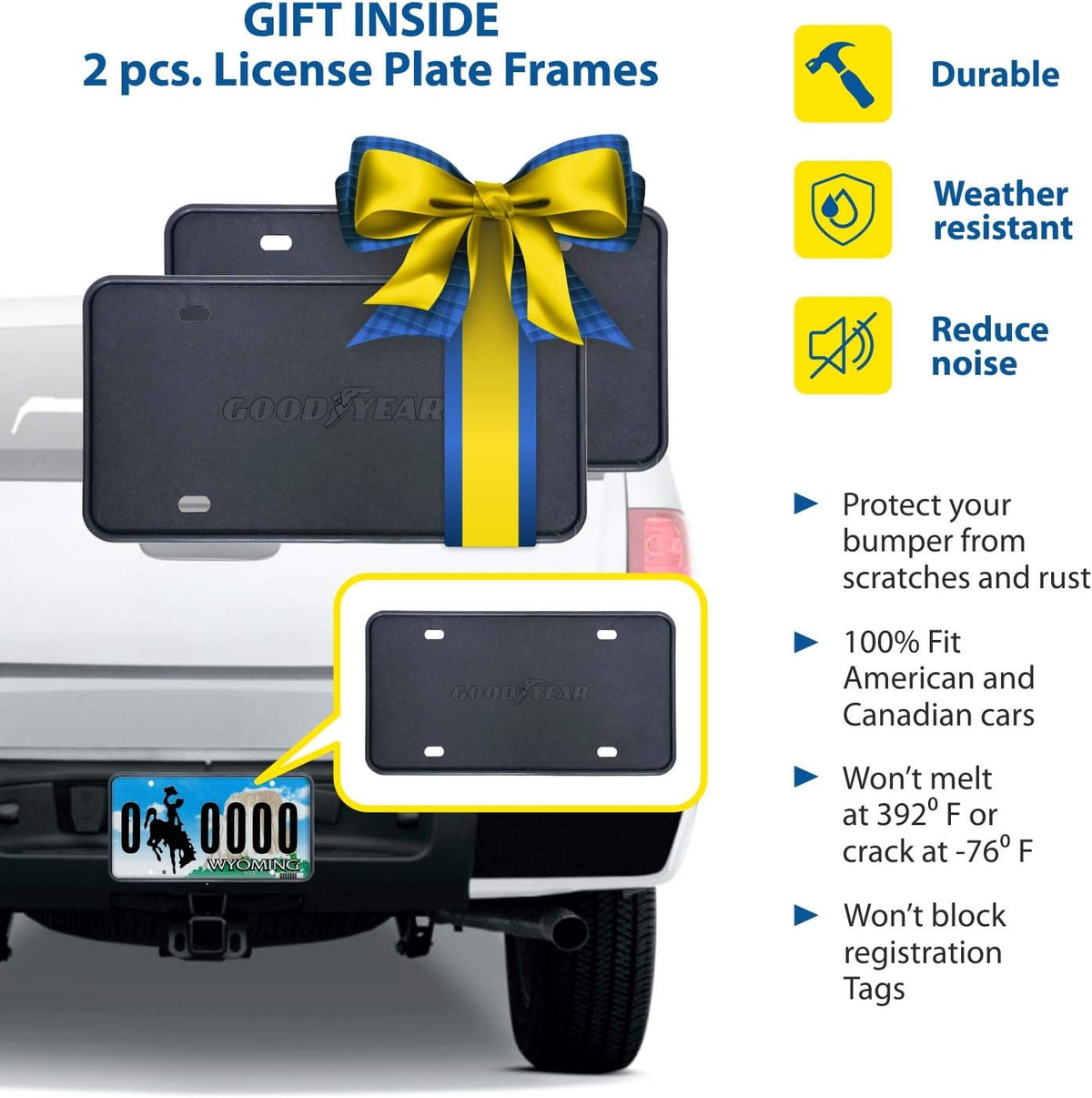 4 Pieces Tape-on Side Window Deflectors for Ford Fiesta Sedan N8667