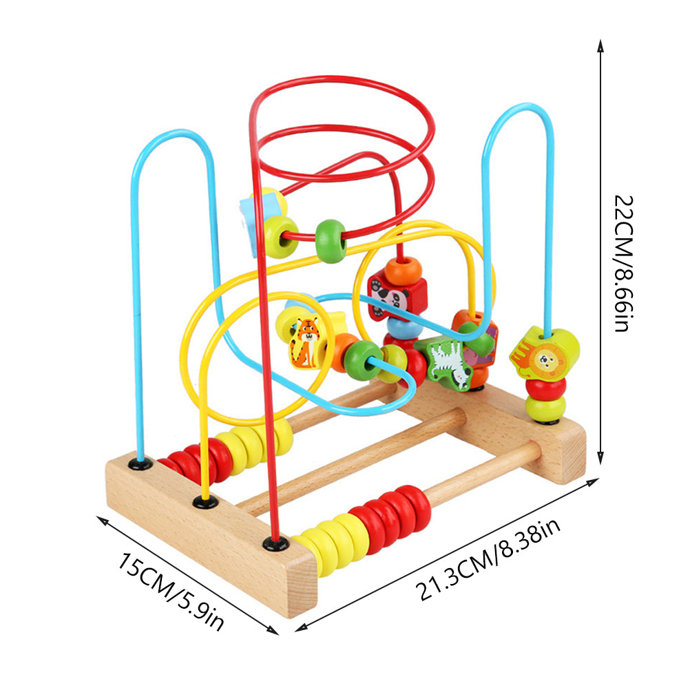 Wooden Beads Roller Montessori Toy U94636