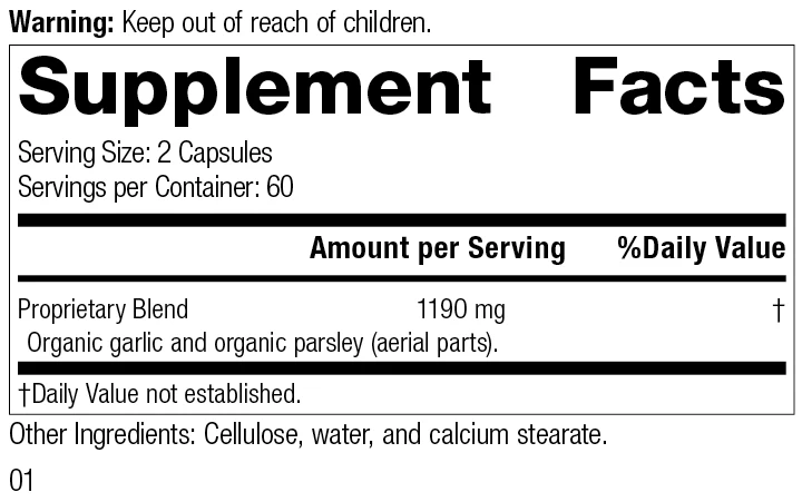Garlic 120 Capsules I154