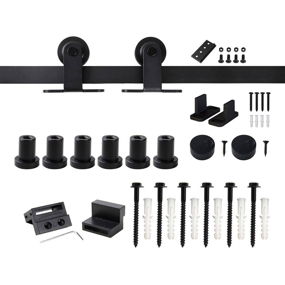 96 in. Sliding Barn Door Hardware Kit D188631