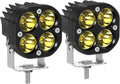 40W CREE LED Work Light Square Spotlight Light Pods IP67 Waterproof Pack of 2 B281