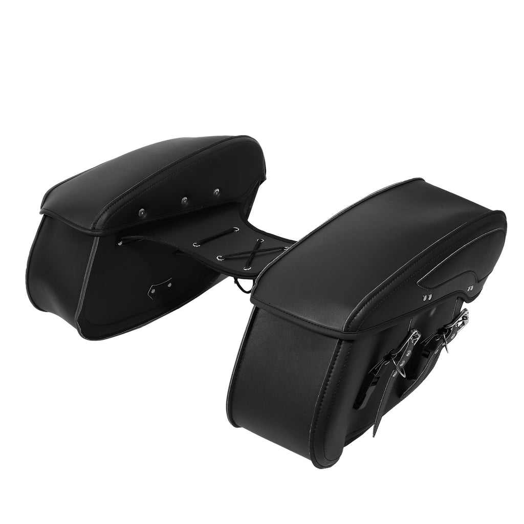 Black Motorbike Saddlebag Tool Bags W2495