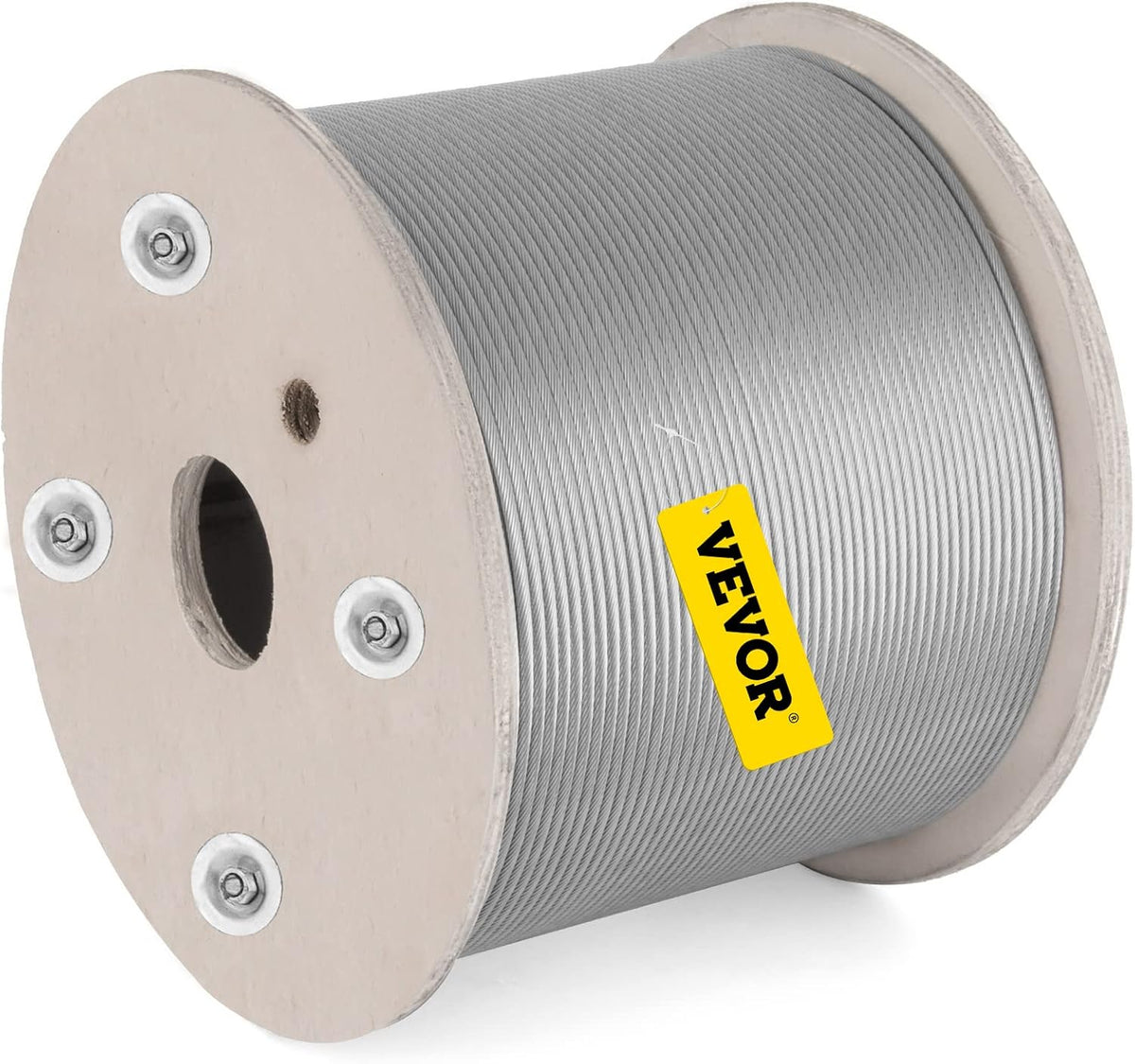 304 Stainless Steel Cable 1/4 Inch 7 X 19 Steel Wire Rope 200Feet T559