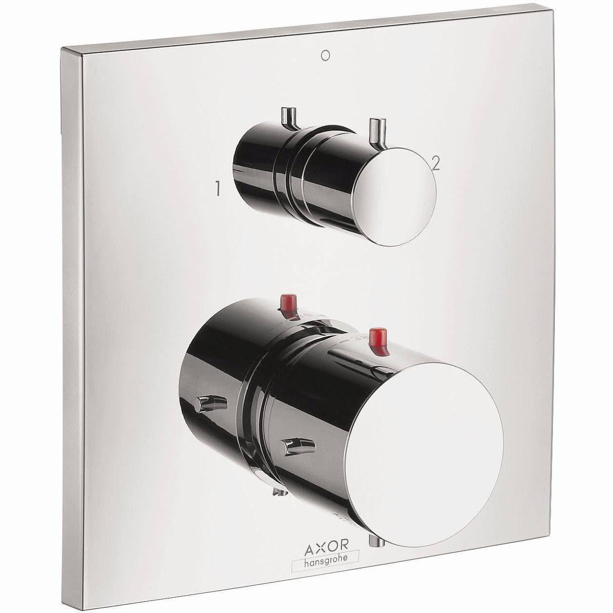 Chrome Thermostatic Trim with Volume Control and Diverter J9623