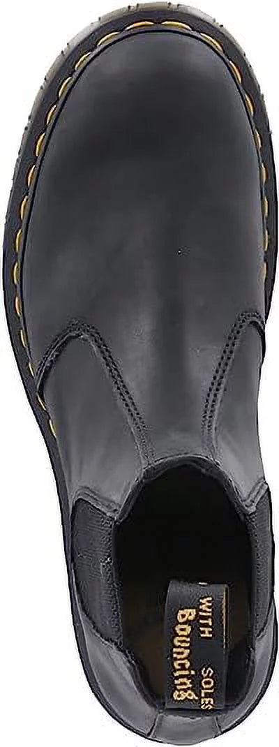 Black Leather Chelsea Boots J422819