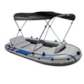 Black 600D Oxford Cloth Boat Cover with Aluminum Frame C76101