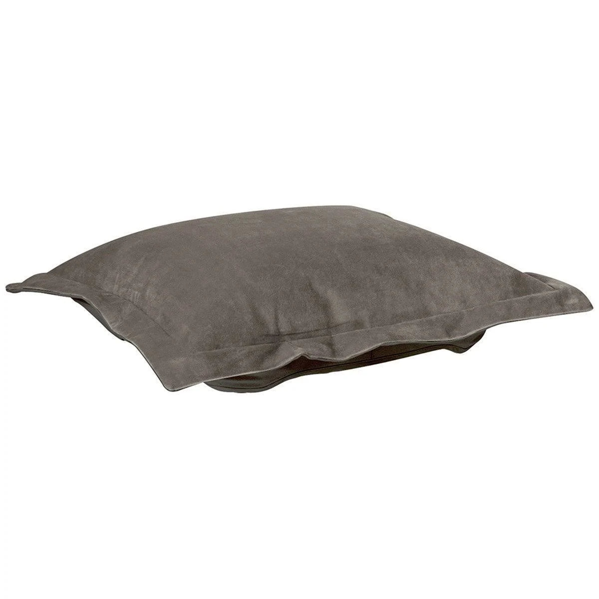Pewter Puff Ottoman Cover O299457