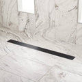 Matte Black Linear Shower Drain I32786