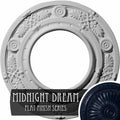 8x22OD x 3 7/8x22ID x 1/2x22P Hand-Painted Ceiling Medallion F667