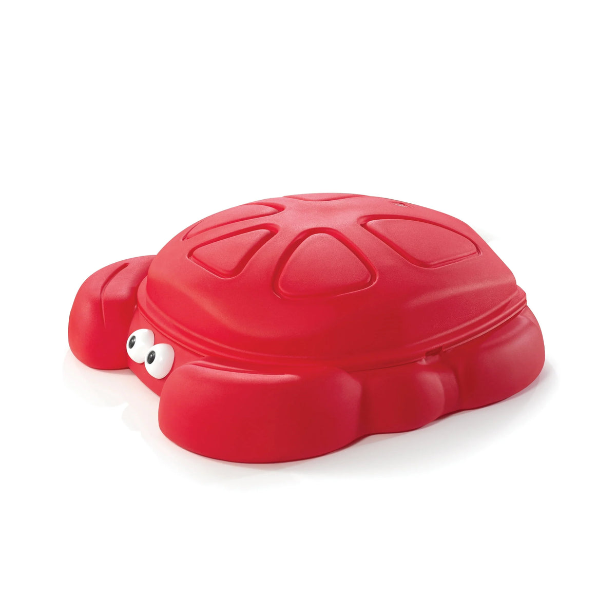 Red Plastic Outdoor Sandbox with Cover G454021