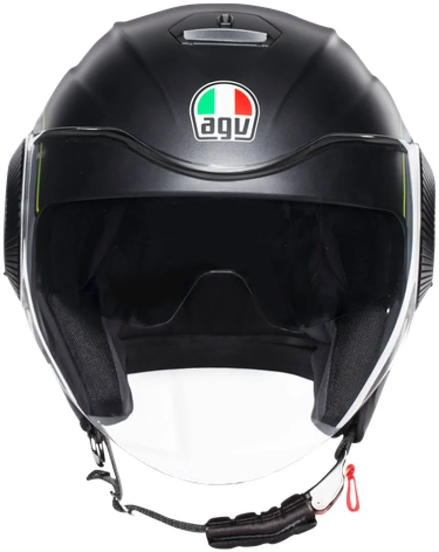 Matt Black / Grey / Yellow Fluo Helmet Size S O549828