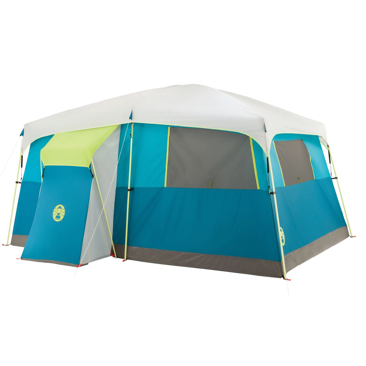 8-Person Light Blue Cabin Camping Tent I5937