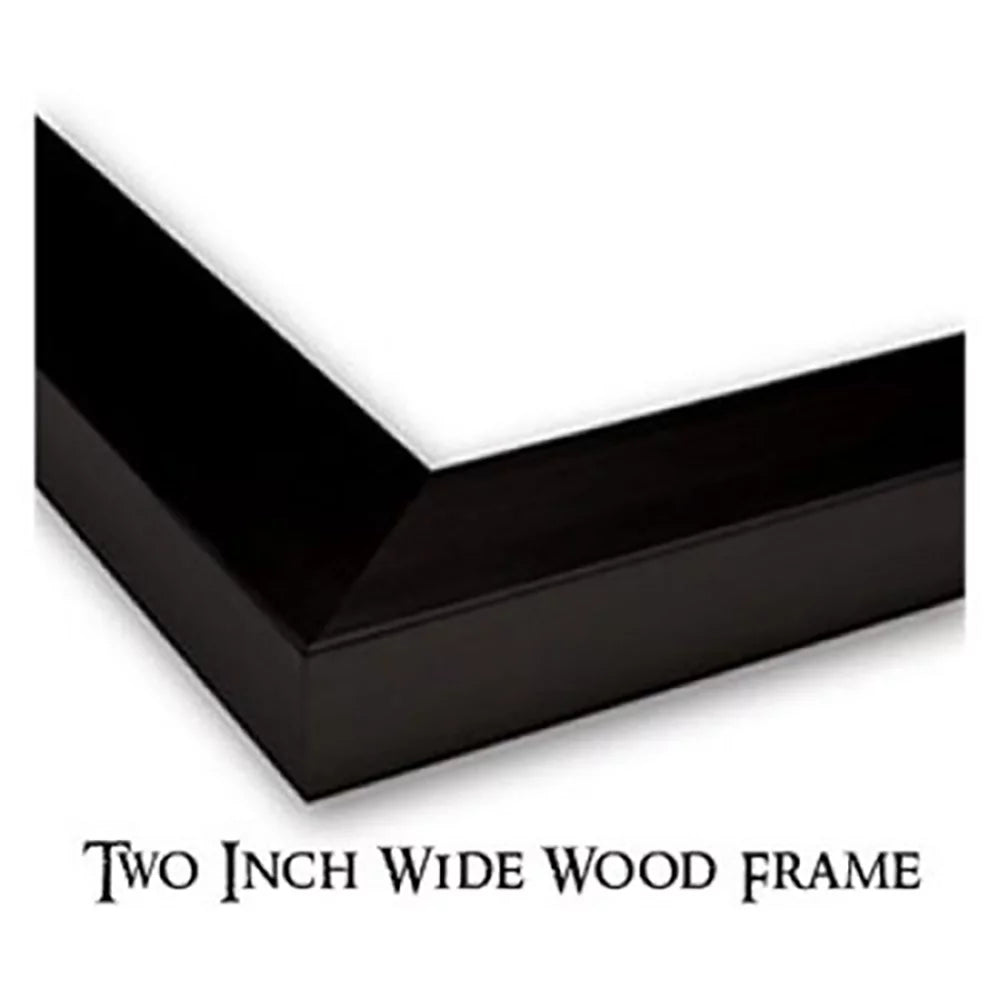Black Modern Framed Art Print I5953